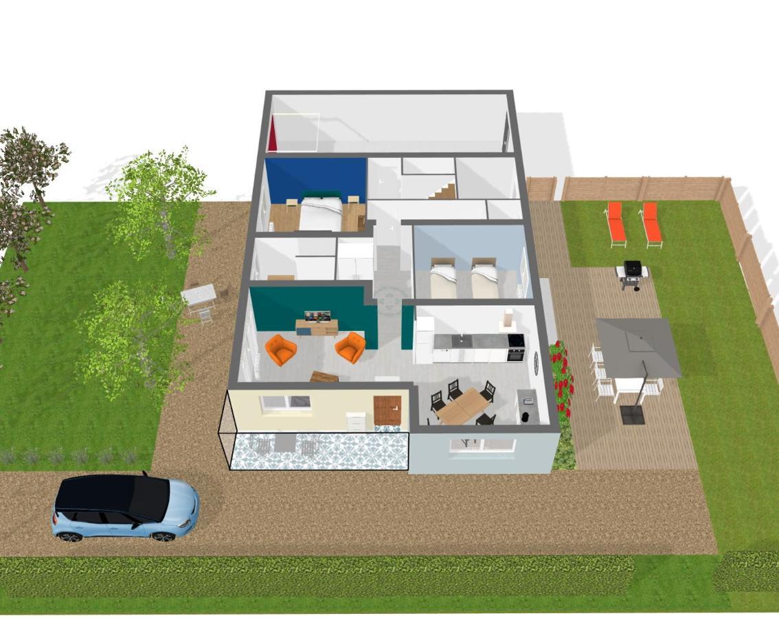 Vila Aux Lagerstroemias Bergerac Exteriér fotografie