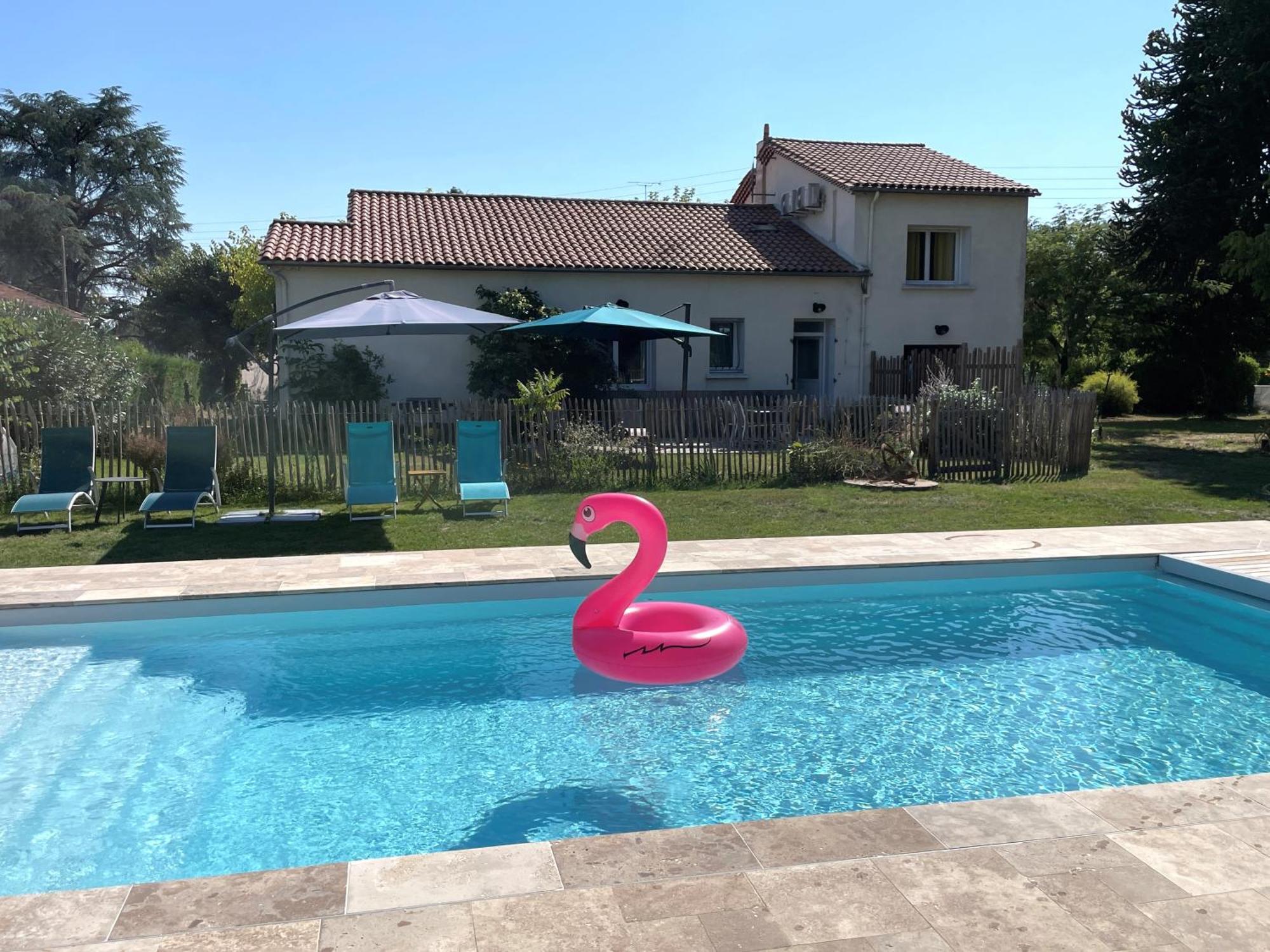 Vila Aux Lagerstroemias Bergerac Exteriér fotografie